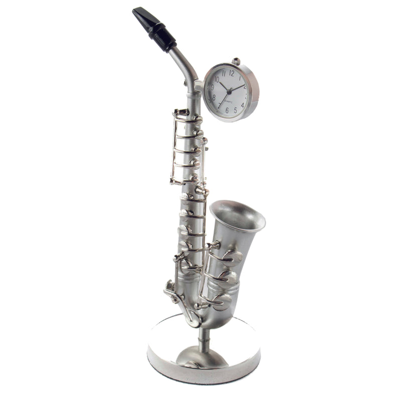 Tischuhr Saxophone