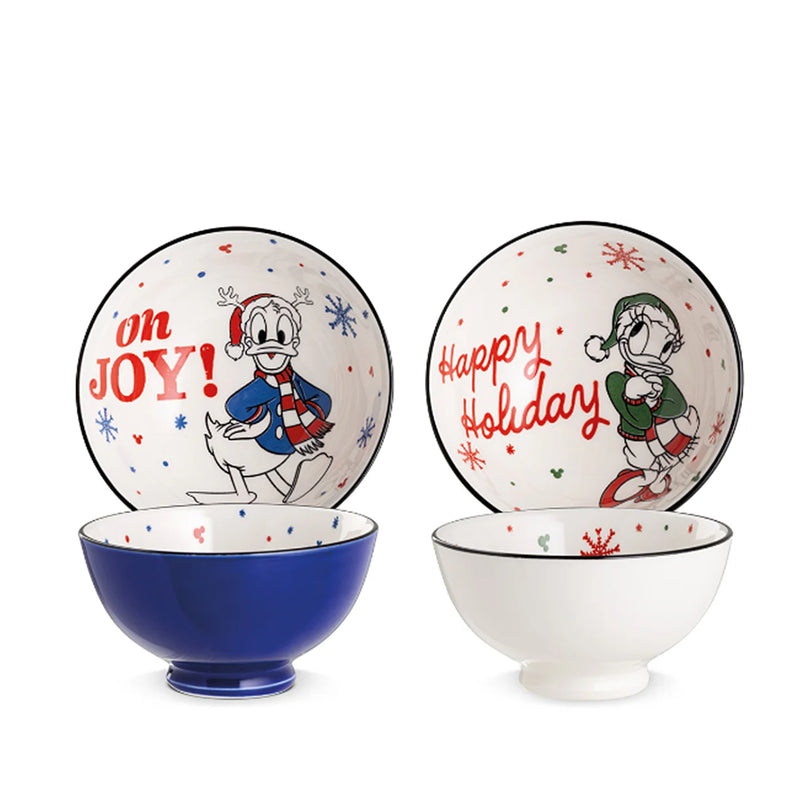 2-er Set Schälchen Winter Magic - Donald Duck & Daisy
