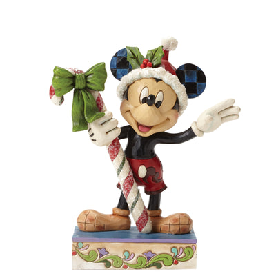 Mickey Mouse mit Zuckerstange