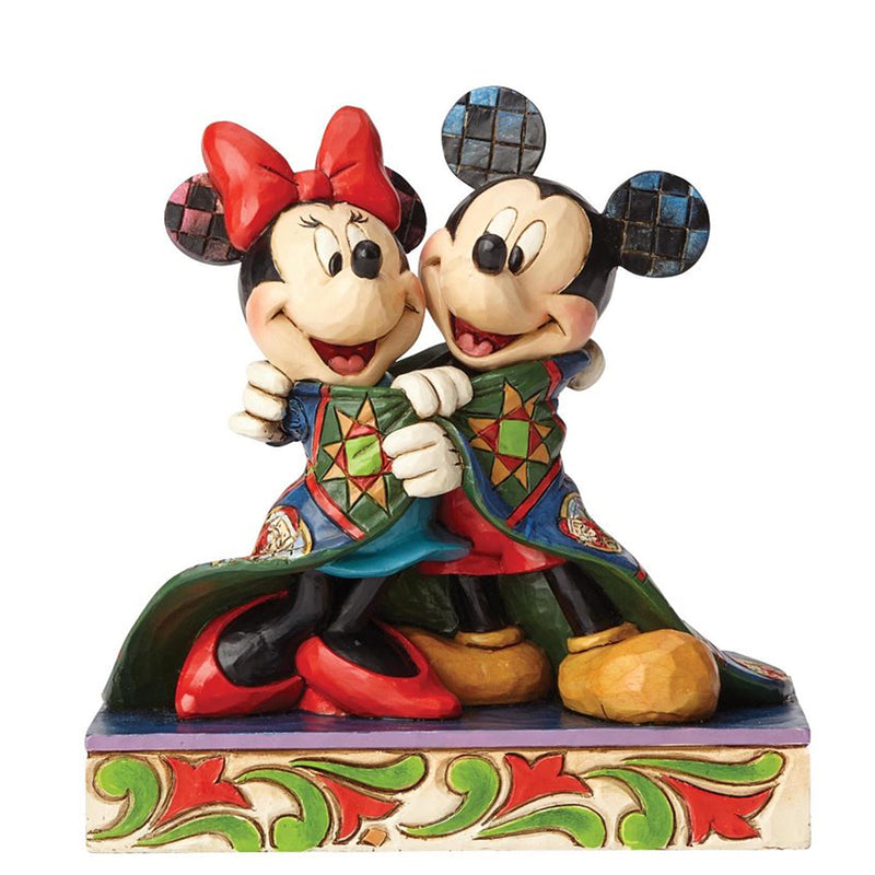 Zweisamkeit - Mickey und Minnie Mouse unter der Decke