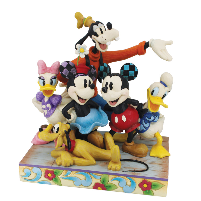 Mickey Mouse und seine Clique - Minnie Mouse, Donald Duck, Daisy Duck, Pluto und Goofy