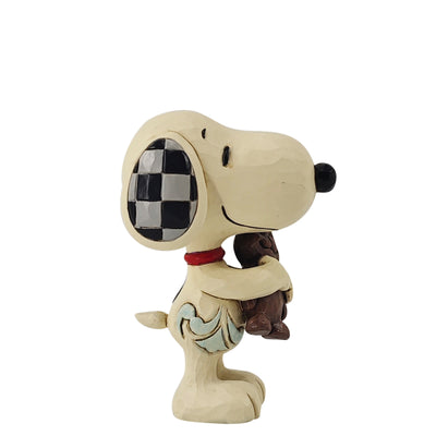 Snoopy mit Schokohase (Mini)