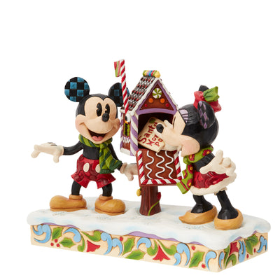 Mickey und Minnie Mouse schicken Weihnachtspost Limited Edition