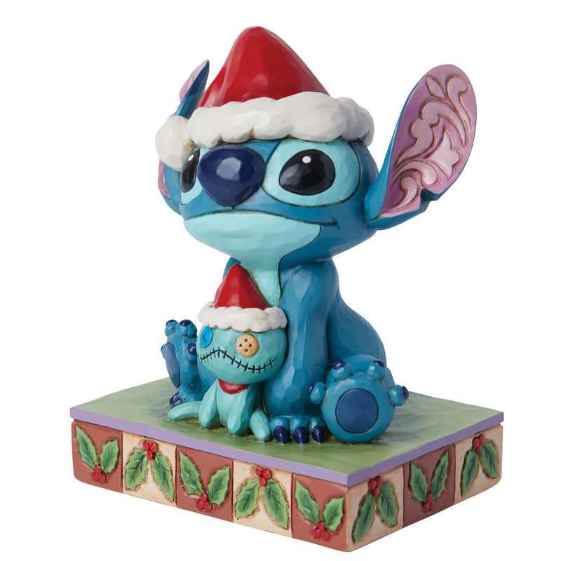 Santa Stitch mit Santa Scrump