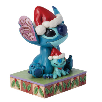 Santa Stitch mit Santa Scrump