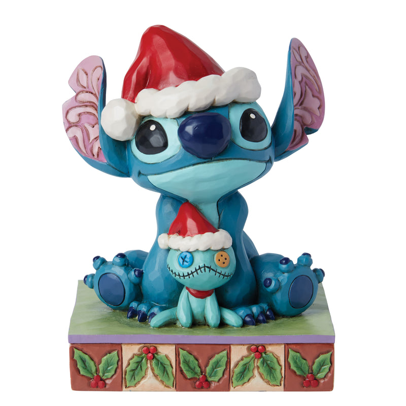 Santa Stitch mit Santa Scrump