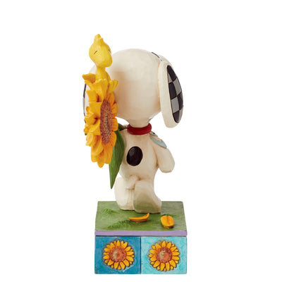 Snoopy mit Sonnenblume