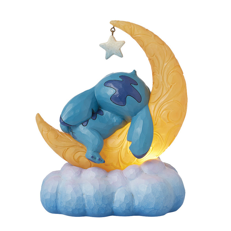 Gute Nacht - Stitch und Scrump Mondlampe