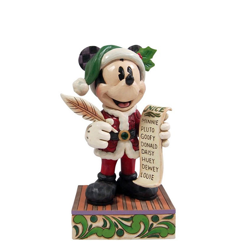 Mickey Mouse mit Santas Liste