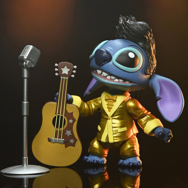 Elvis Stitch im goldenen Lame-Anzug DIY Set
