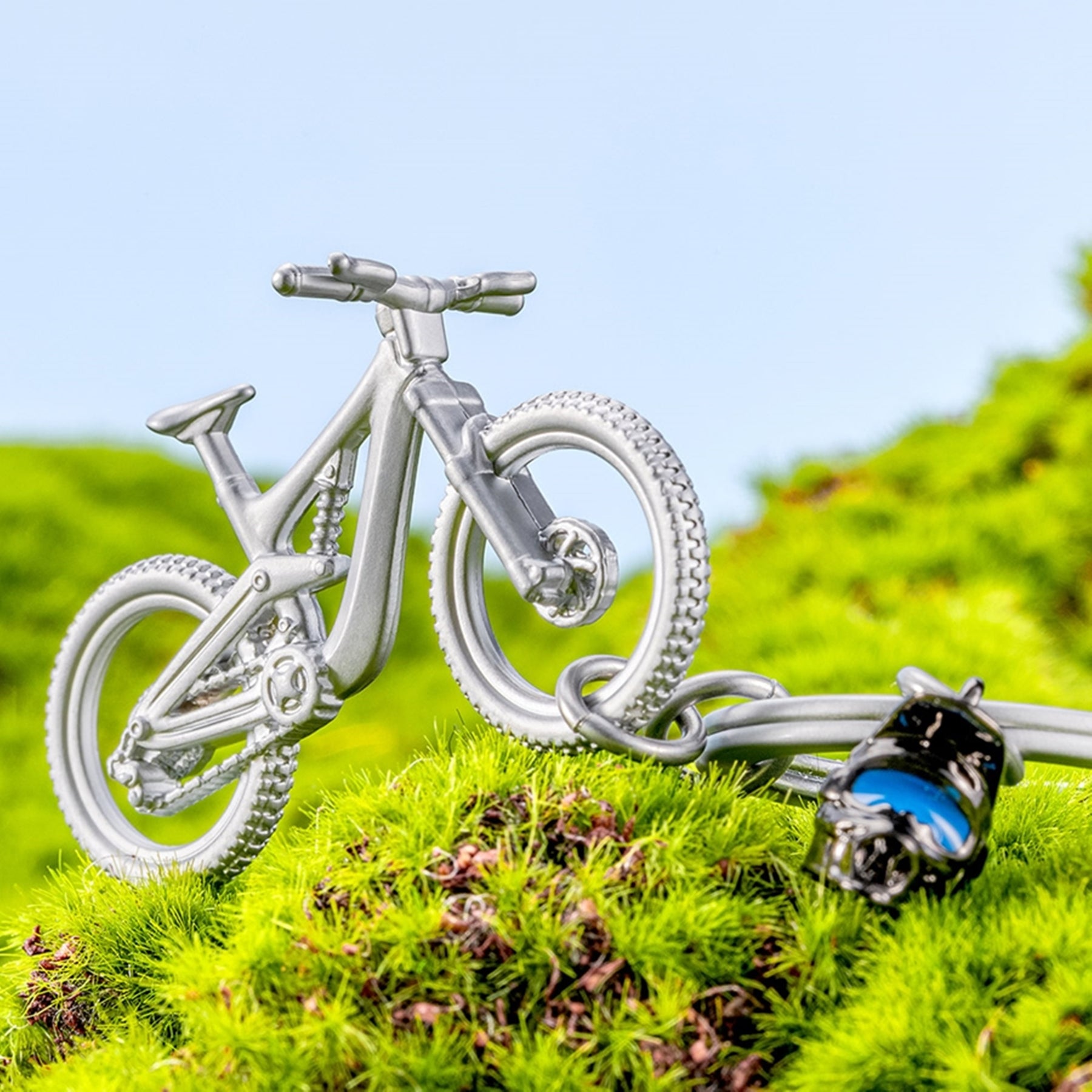 Schlüsselanhänger Mountain Bike – der Staubfänger