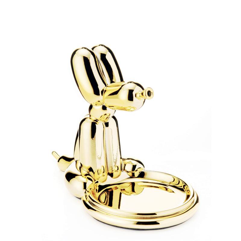 Ablage Balloon Hund Polly Gold