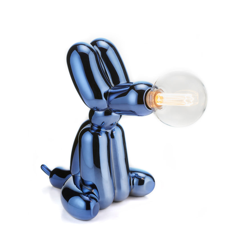 Lampe Balloon Hund Polly sitzend Blau