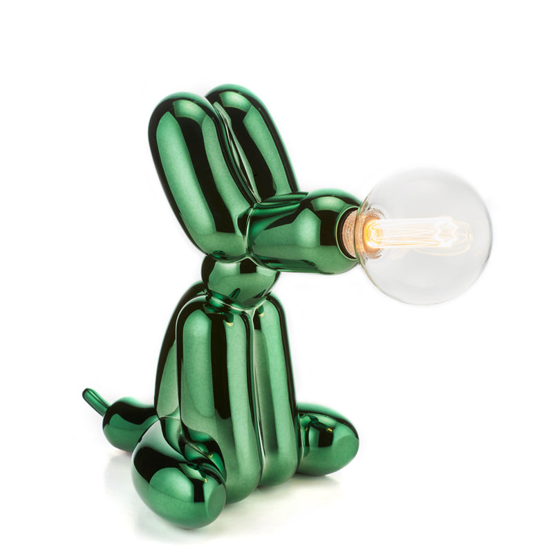 Lampe Balloon Hund Polly sitzend Grün