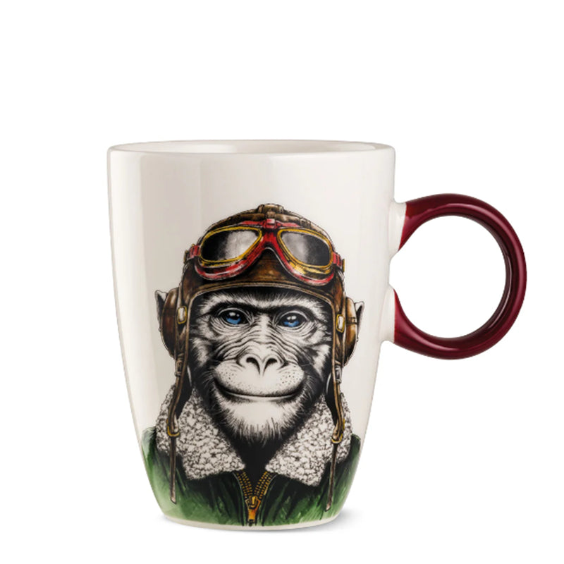 Henkelbecher Affe "Boldness"
