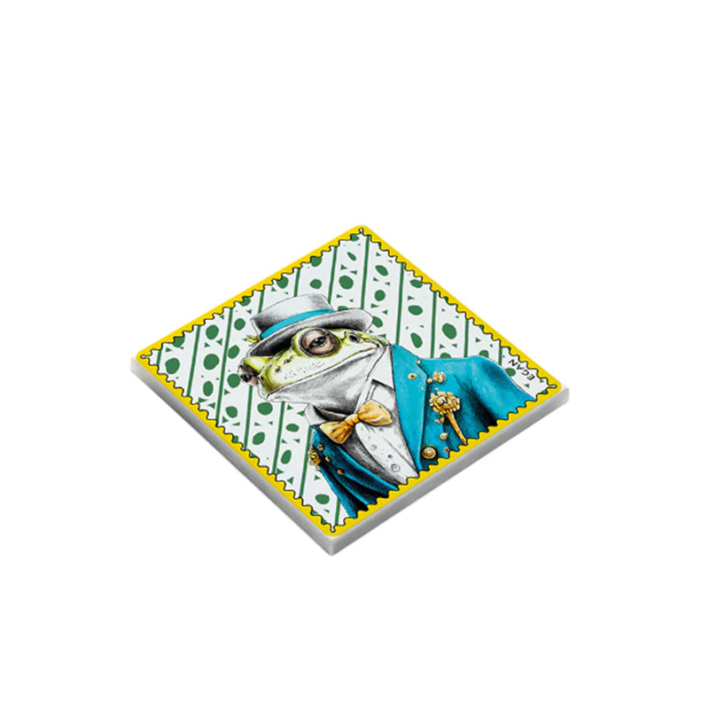 Keramikuntersetzer Frosch "Resilience"