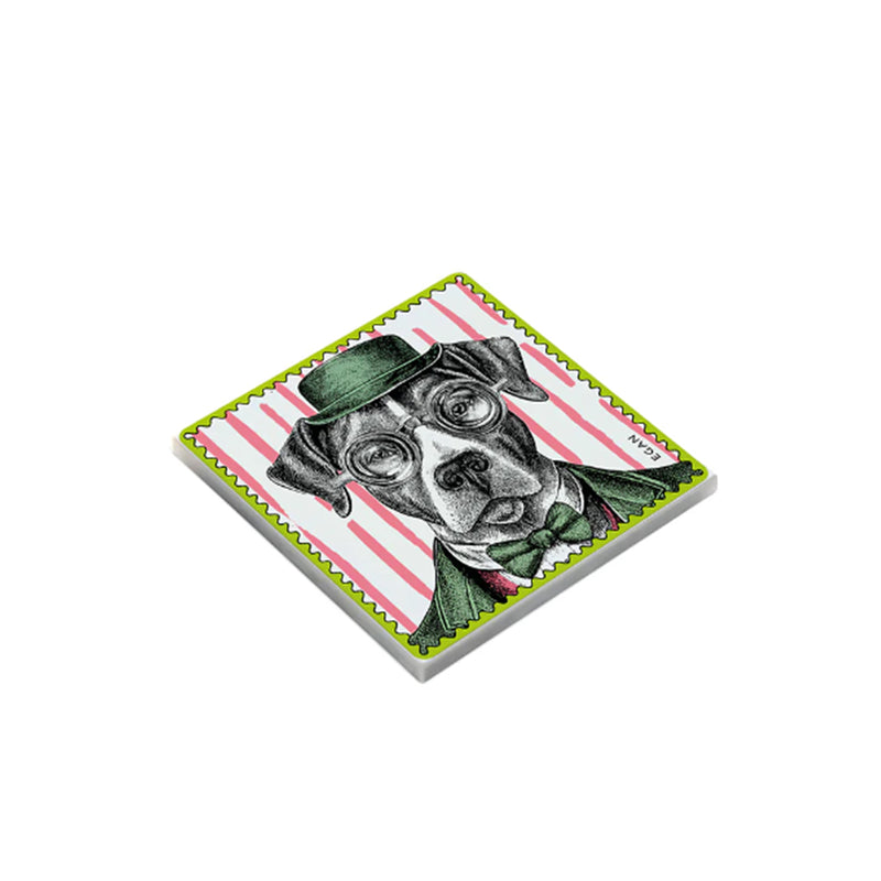 Keramikuntersetzer Hund "Friendship"