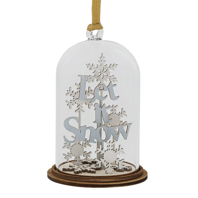 Let it Snow (Ornament zum Hängen)