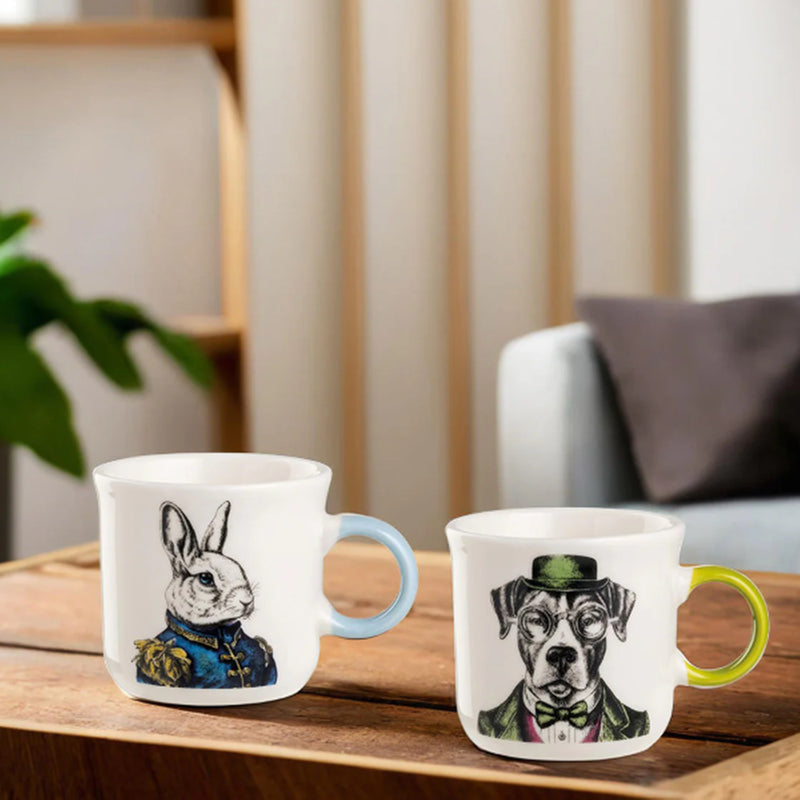 Espressotasse Hund "Friendship"