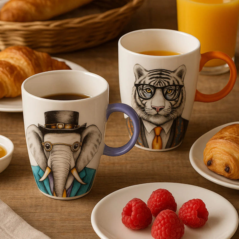 Henkelbecher Tiger "Courage"