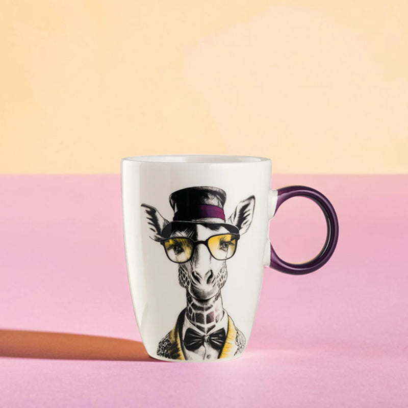 Henkelbecher Giraffe "Far-Sightedness"