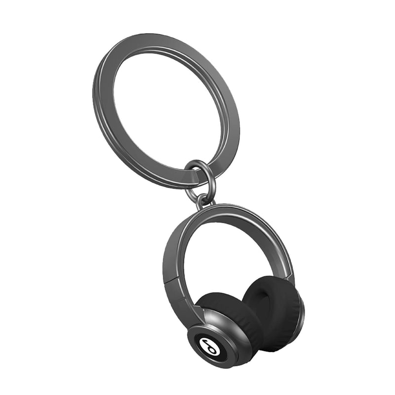Schlüsselanhänger Headphones (schwarz)