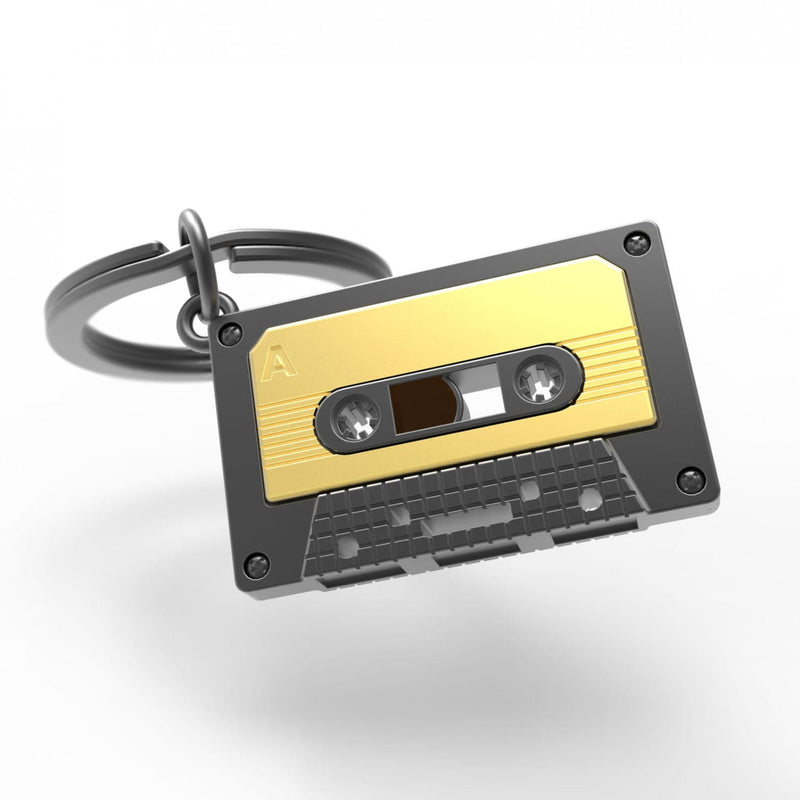 Schlüsselanhänger Audiokassette