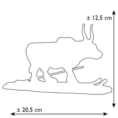 Kuh Ski Cow aka Loypelin Lauslam (Medium)