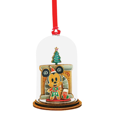 Mickey Mouse vor dem Kamin (Ornament zum Hängen)